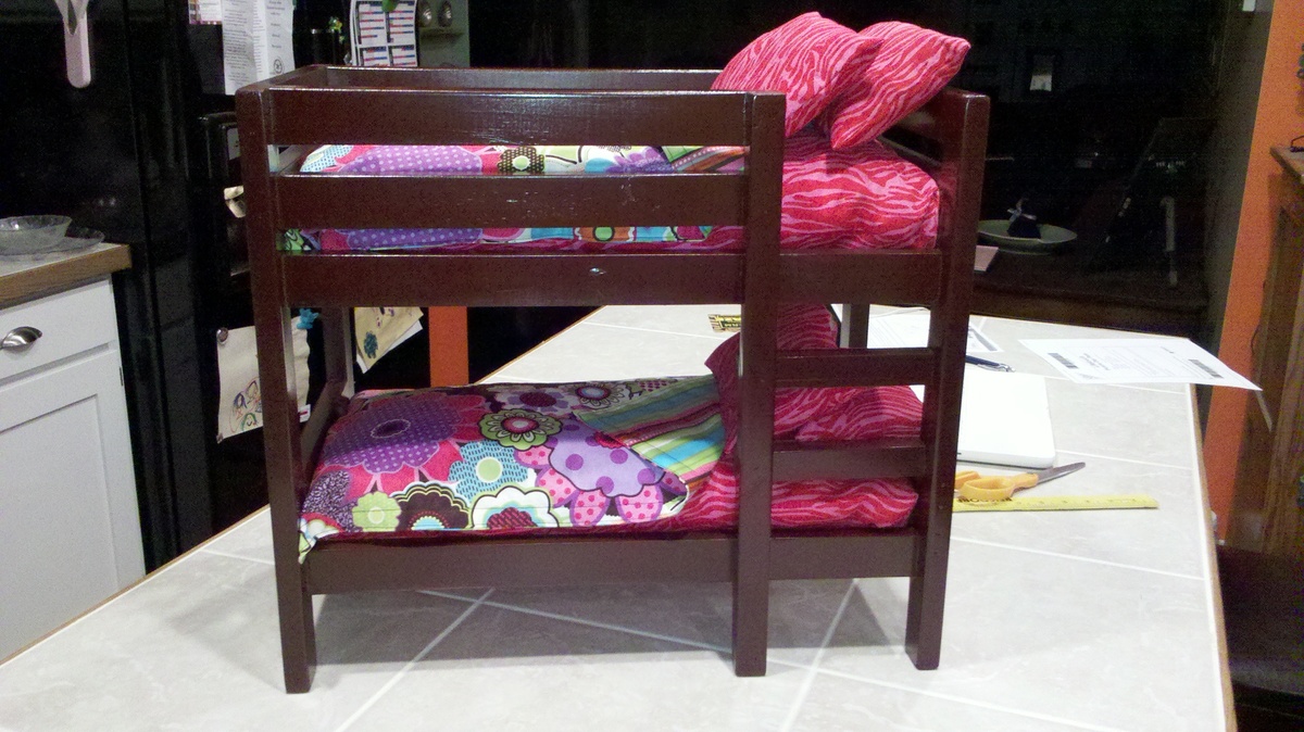 Ana White Doll Bunk Beds DIY Projects